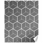 Cube Pattern Cube Seamless Repeat Canvas 11  x 14   10.95 x13.48  Canvas - 1