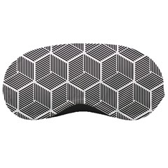 Cube Pattern Cube Seamless Repeat Sleeping Masks by Nexatart