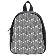 Cube Pattern Cube Seamless Repeat School Bag (small) by Nexatart