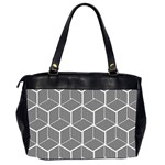 Cube Pattern Cube Seamless Repeat Office Handbags (2 Sides)  Back