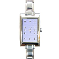 Zigzag Chevron Thin Pattern Rectangle Italian Charm Watch