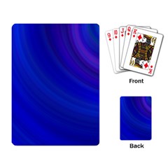 Blue Background Abstract Blue Playing Card by Nexatart