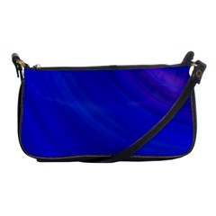 Blue Background Abstract Blue Shoulder Clutch Bags by Nexatart