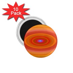 Ellipse Background Orange Oval 1 75  Magnets (10 Pack)  by Nexatart