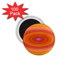 Ellipse Background Orange Oval 1 75  Magnets (100 Pack)  by Nexatart