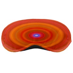 Ellipse Background Orange Oval Sleeping Masks by Nexatart