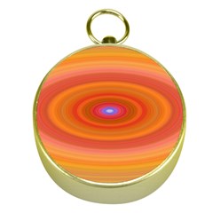 Ellipse Background Orange Oval Gold Compasses by Nexatart