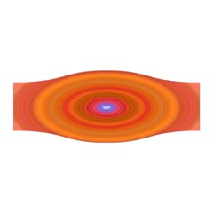 Ellipse Background Orange Oval Stretchable Headband by Nexatart