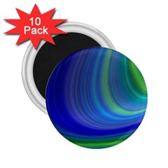 Space Design Abstract Sky Storm 2 25  Magnets (10 Pack)  by Nexatart