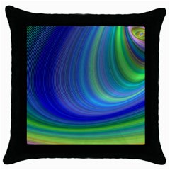 Space Design Abstract Sky Storm Throw Pillow Case (black) by Nexatart