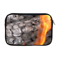 Fireplace Flame Burn Firewood Apple Macbook Pro 17  Zipper Case by Nexatart