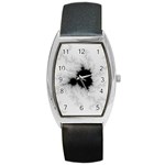 Almond Bread Quantity Apple Males Barrel Style Metal Watch Front