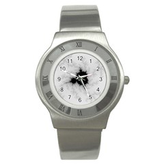 Almond Bread Quantity Apple Males Stainless Steel Watch by Nexatart