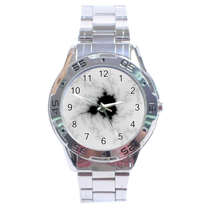 Almond Bread Quantity Apple Males Stainless Steel Analogue Watch