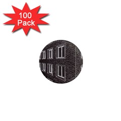 Graphics House Brick Brick Wall 1  Mini Magnets (100 Pack)  by Nexatart