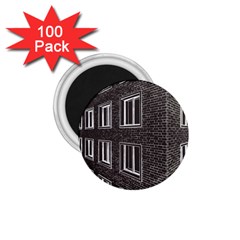 Graphics House Brick Brick Wall 1 75  Magnets (100 Pack)  by Nexatart