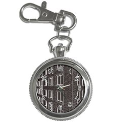 Graphics House Brick Brick Wall Key Chain Watches by Nexatart