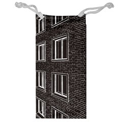 Graphics House Brick Brick Wall Jewelry Bag by Nexatart