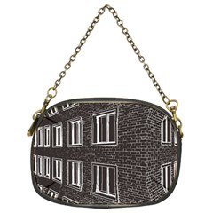 Graphics House Brick Brick Wall Chain Purses (two Sides)  by Nexatart