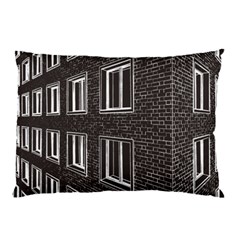 Graphics House Brick Brick Wall Pillow Case by Nexatart