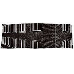 Graphics House Brick Brick Wall Body Pillow Case (dakimakura) by Nexatart