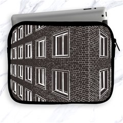 Graphics House Brick Brick Wall Apple Ipad 2/3/4 Zipper Cases by Nexatart