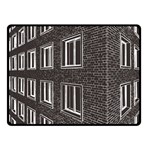 Graphics House Brick Brick Wall Double Sided Fleece Blanket (Small)  45 x34  Blanket Front