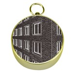 Graphics House Brick Brick Wall Gold Compasses Front