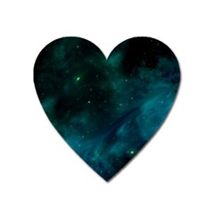 Space All Universe Cosmos Galaxy Heart Magnet by Nexatart