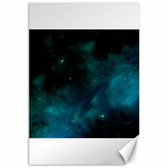 Space All Universe Cosmos Galaxy Canvas 12  X 18   by Nexatart