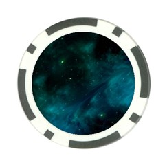 Space All Universe Cosmos Galaxy Poker Chip Card Guard by Nexatart