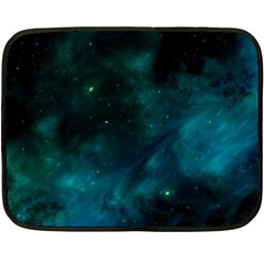 Space All Universe Cosmos Galaxy Fleece Blanket (mini) by Nexatart