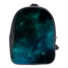 Space All Universe Cosmos Galaxy School Bag (large) by Nexatart