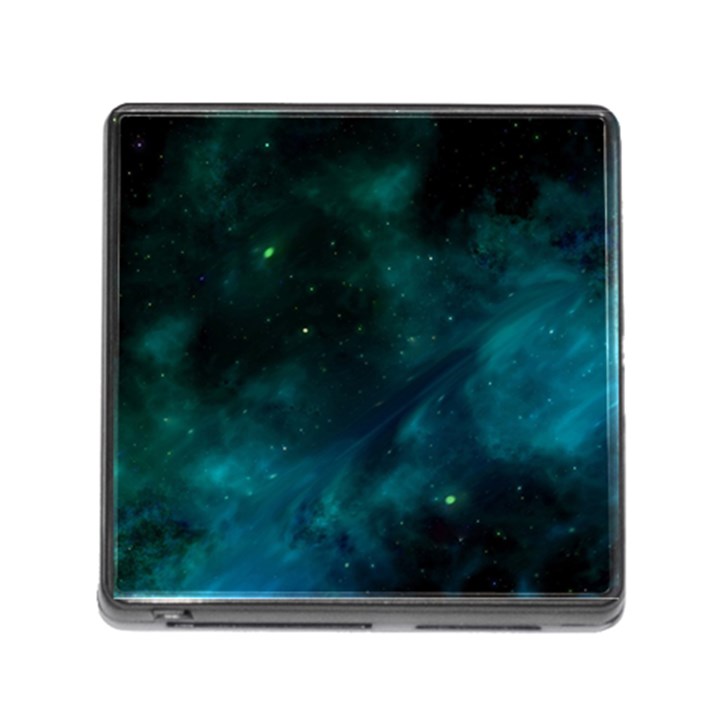 Space All Universe Cosmos Galaxy Memory Card Reader (Square)