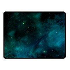 Space All Universe Cosmos Galaxy Fleece Blanket (small) by Nexatart