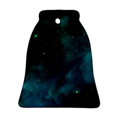 Space All Universe Cosmos Galaxy Ornament (bell) by Nexatart