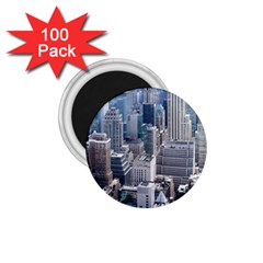 Manhattan New York City 1 75  Magnets (100 Pack)  by Nexatart