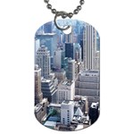 Manhattan New York City Dog Tag (One Side) Front