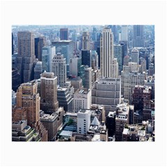 Manhattan New York City Small Glasses Cloth by Nexatart