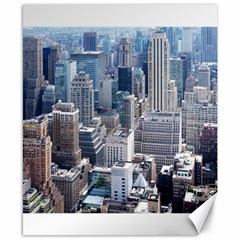 Manhattan New York City Canvas 8  X 10  by Nexatart