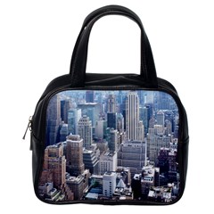 Manhattan New York City Classic Handbags (one Side) by Nexatart