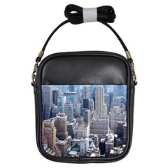 Manhattan New York City Girls Sling Bags by Nexatart