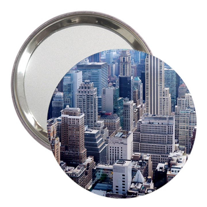 Manhattan New York City 3  Handbag Mirrors