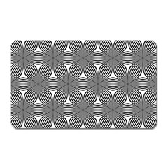 Seamless Weave Ribbon Hexagonal Magnet (rectangular) by Nexatart