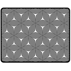 Seamless Weave Ribbon Hexagonal Fleece Blanket (medium)  by Nexatart