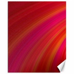 Abstract Red Background Fractal Canvas 16  X 20   by Nexatart