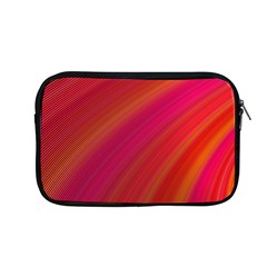 Abstract Red Background Fractal Apple Macbook Pro 13  Zipper Case by Nexatart