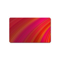 Abstract Red Background Fractal Magnet (name Card) by Nexatart