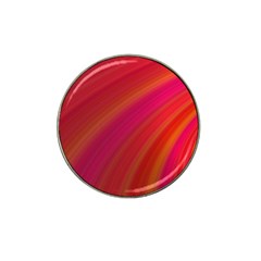 Abstract Red Background Fractal Hat Clip Ball Marker (4 Pack) by Nexatart