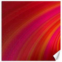 Abstract Red Background Fractal Canvas 16  X 16   by Nexatart